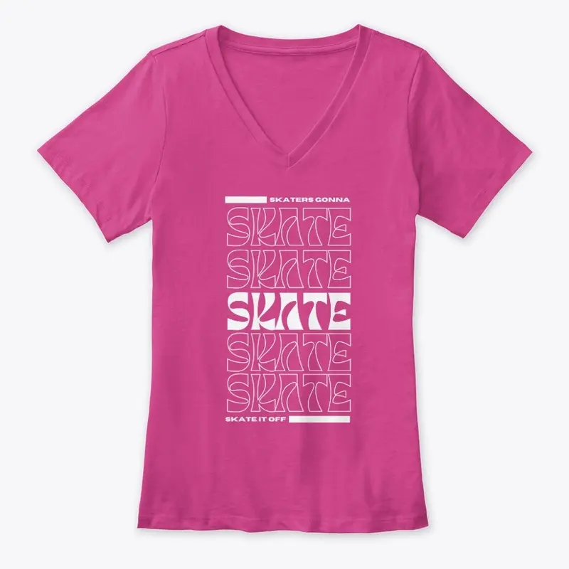 Skaters Gonna Skate Pink/White Collectio